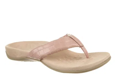 Shop Vionic Layne Sandal In Peach In Beige