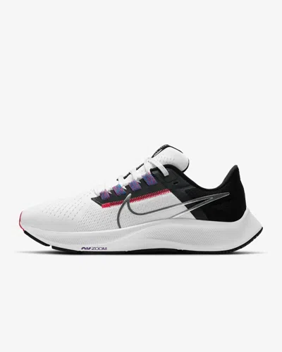 Shop Nike Pegasus 38 Cw7358-101 Women's White/black Low Top Road Running Shoes Ank617 In Multi