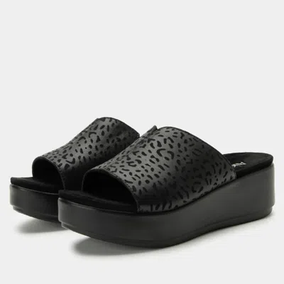 Shop Alegria Women's Triniti Comfort Flatform Sandal In Not A Cheetah In Multi
