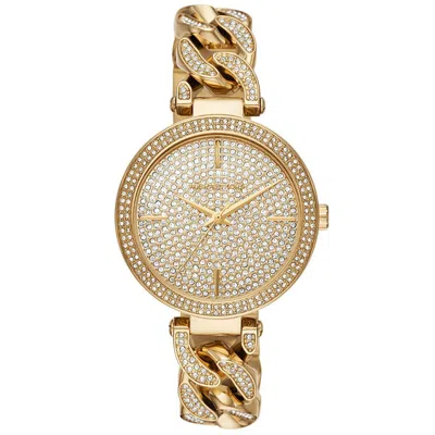 Shop Michael Kors Women's Catelyn Gold Dial Watch