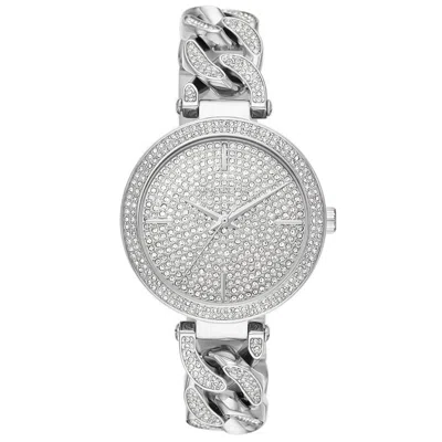 Shop Michael Kors Women's Catelyn Silver Dial Watch