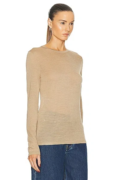 Shop Nili Lotan Candice Sweater In Camel