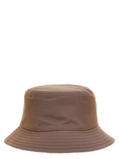 Shop Burberry Reversible Bucket Hat In Multicolor