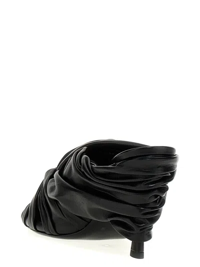 Shop Givenchy 'twist' Sandals In Black