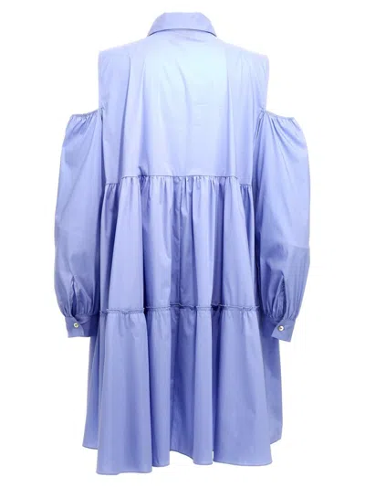 Shop Le Twins 'fara' Dress In Blue
