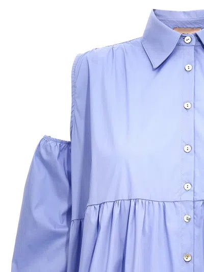 Shop Le Twins 'fara' Dress In Blue