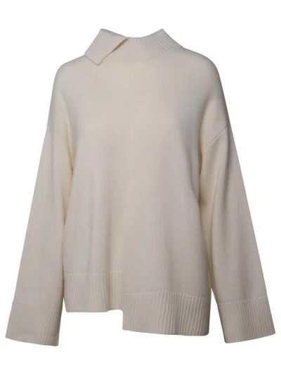 Shop P.a.r.o.s.h . Cream Cashmere Blend Sweater