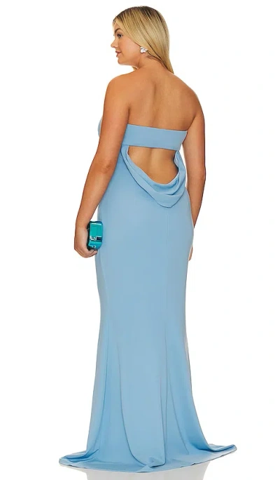 Katie May Revolve Mary Kate Gown In French Blue In 法国蓝