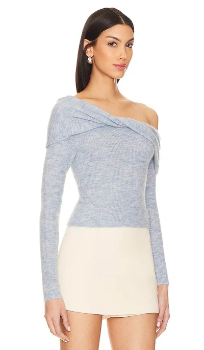 Lovers & Friends X Anja Dujakoviä Zaia Sweater In Baby Blue