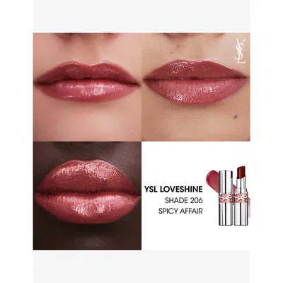 Shop Saint Laurent Yves  206 Loveshine High-shine Lipstick 4g