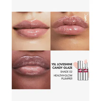 Saint Laurent Yves  2 Loveshine Candy Glaze Lip Gloss Stick 3.2g