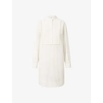 Shop Lovechild Women's Egret Gerona Relaxed-fit Cotton Mini Dress