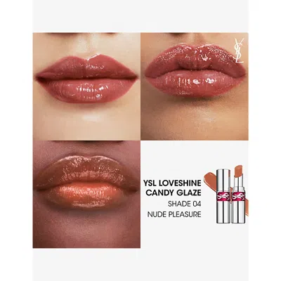 Saint Laurent Yves  4 Loveshine Candy Glaze Lip Gloss Stick 3.2g