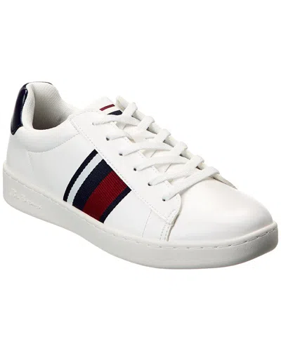 Shop Ben Sherman Hampton Stripe Sneaker In White