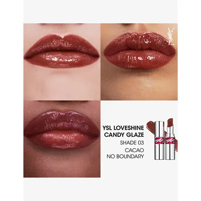 Saint Laurent Yves  3 Loveshine Candy Glaze Lip Gloss Stick 3.2g
