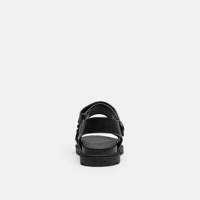 Coach Restored Brynn Sandal In Black