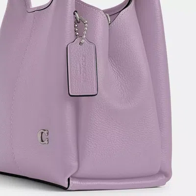 Shop Coach In Silver/soft Purple