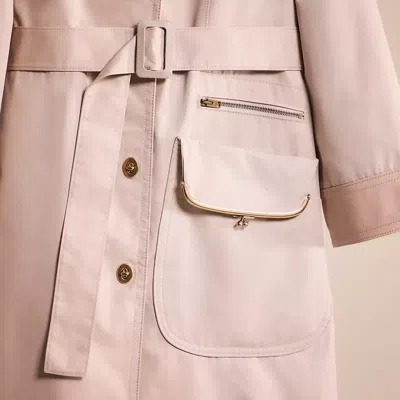 Shop Coach Restored Classic Cashin Coat In Porcelain