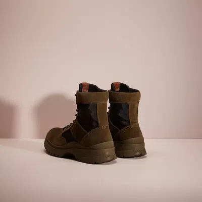 Coach Restored Utility Boot In Aneto