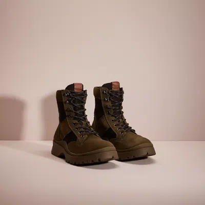 Coach Restored Utility Boot In Aneto