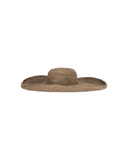 Shop Ibeliv 'izy' Hat In Brown