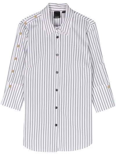 Shop Pinko `cecrope` Shirt In White