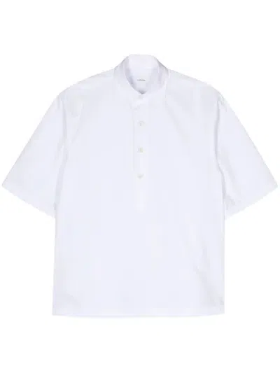 Shop Lardini `ricerca` Polo Shirt In White