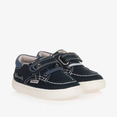 Shop Mayoral Boys Navy Blue Canvas Trainers