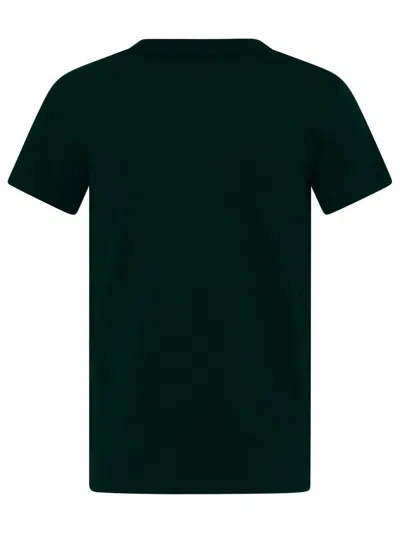 Shop Apc A.p.c. Green Cotton T-shirt