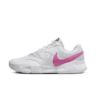 Shop Nike Women's Court Lite 4 Tennis Shoes In White