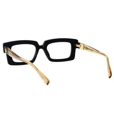 Shop Kuboraum Eyeglass In Black