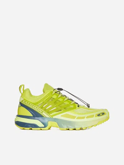 Shop Salomon Acs Pro Unisex Sneakers In Fluo Yellow