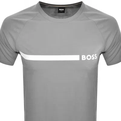 Shop Boss Business Boss Bodywear Slim Fit T Shirt Silver