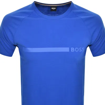 Shop Boss Business Boss Bodywear Slim Fit T Shirt Blue