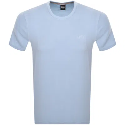 Shop Boss Business Boss Rib T Shirt Blue