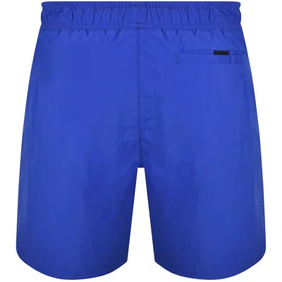 Shop Napapijri V Haldane Swim Shorts Blue