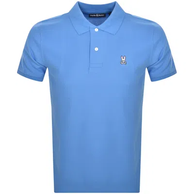 Shop Psycho Bunny Classic Polo T Shirt Blue
