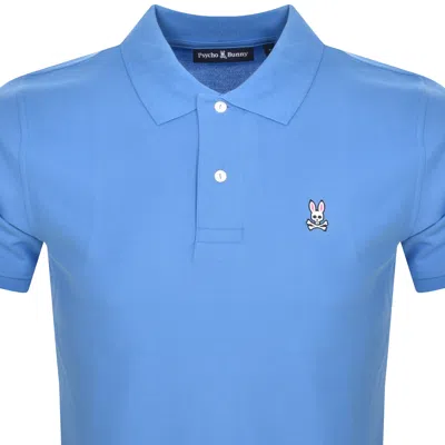 Shop Psycho Bunny Classic Polo T Shirt Blue