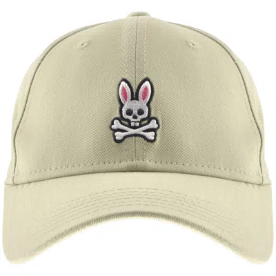 Shop Psycho Bunny Baseball Cap Cream