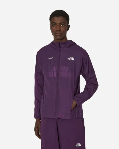 Shop The North Face Project X Undercover Soukuu Trail Run Packable Wind Jacket In Purple