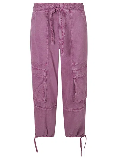 Shop Isabel Marant Étoile Ivy Drawstring Pants In Pink