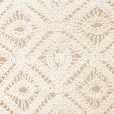 La Doublej Lacey Foulard Shirt In Plaza Cream In Plaza Cream