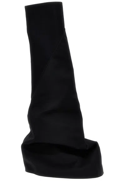 Shop Rick Owens Drkshdw Fetish Knee In Black