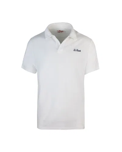 Shop Mc2 Saint Barth Polo Shirt In White