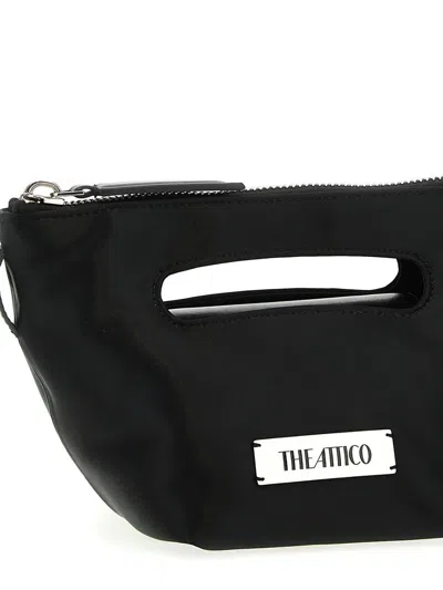 Shop Attico The  'via Dei Giardini 15' Handbag In Black