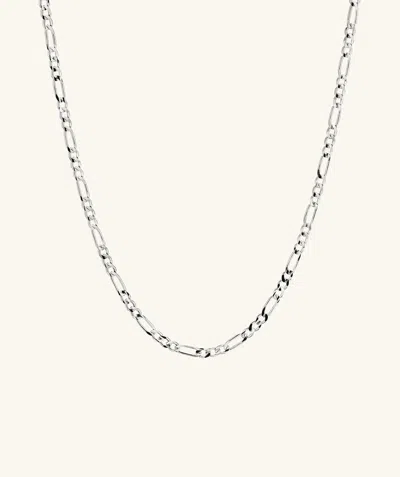 Shop Mejuri Figaro Chain Necklace Silver