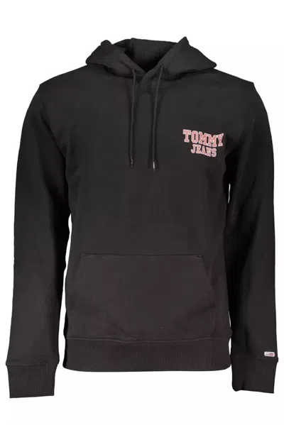 Shop Tommy Hilfiger Black Cotton Sweater