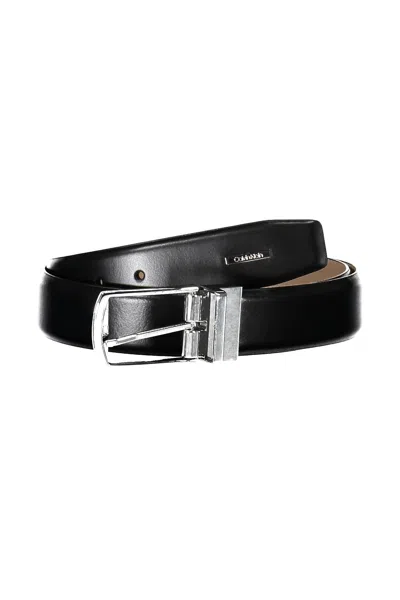 Shop Calvin Klein Black Leather Belt