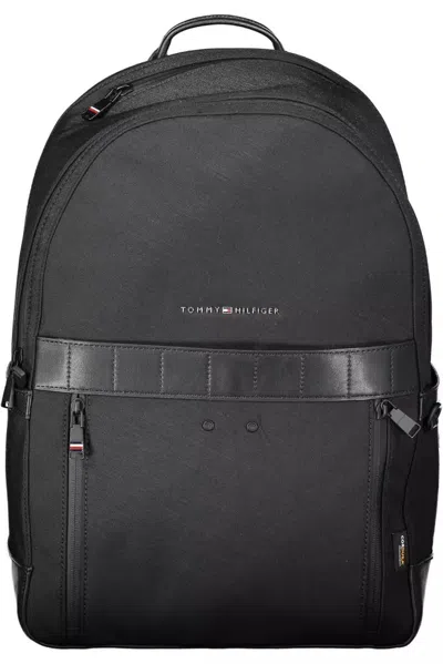 Shop Tommy Hilfiger Black Nylon Backpack