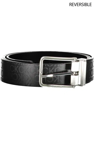 Shop Calvin Klein Black Polyester Belt